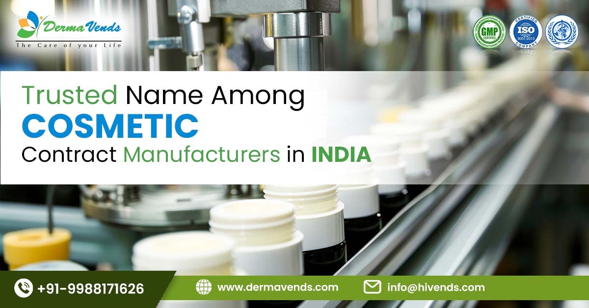 What do you know about the future scope of the Cosmetic contract manufacturers in India?